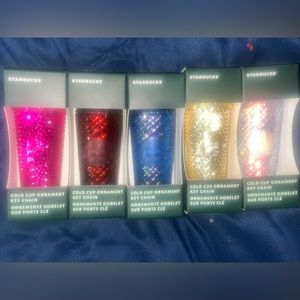 Starbucks keychains